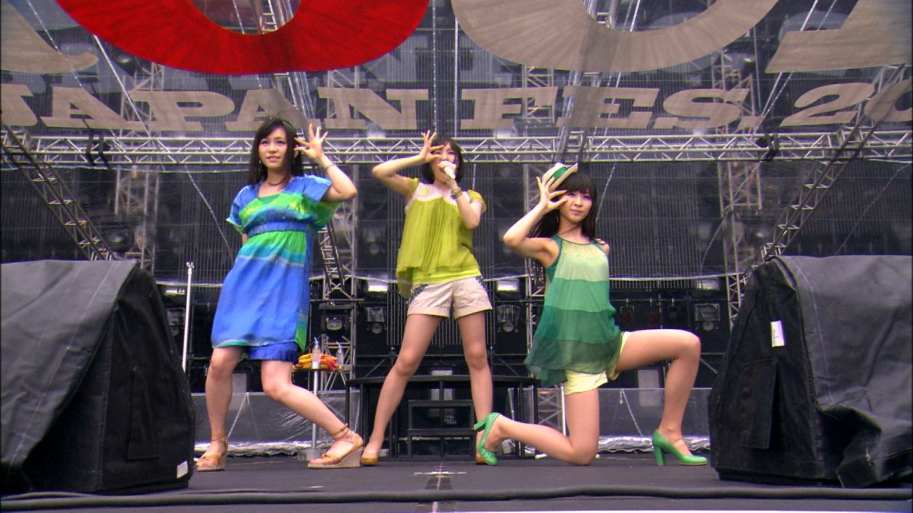 Perfume ROCK IN JAPAN FES.2009 Dream Fighter | Perfume キャプ