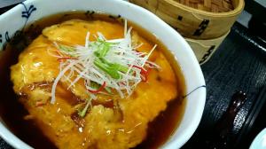 ズワイ蟹肉入り　天津麺（オイスターソース風味）セット