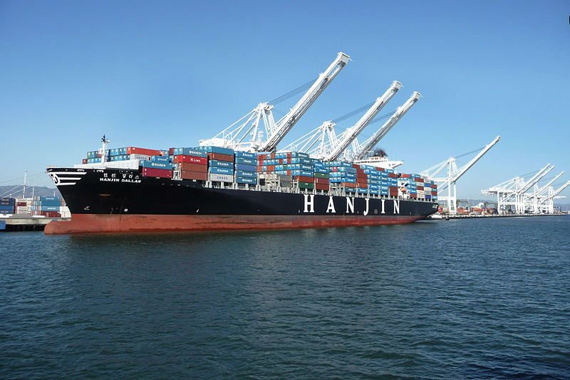 Japan hanjin container
