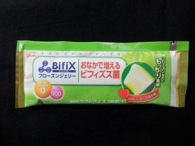 BifiXフローズンジェリーりんごヨーグルト味