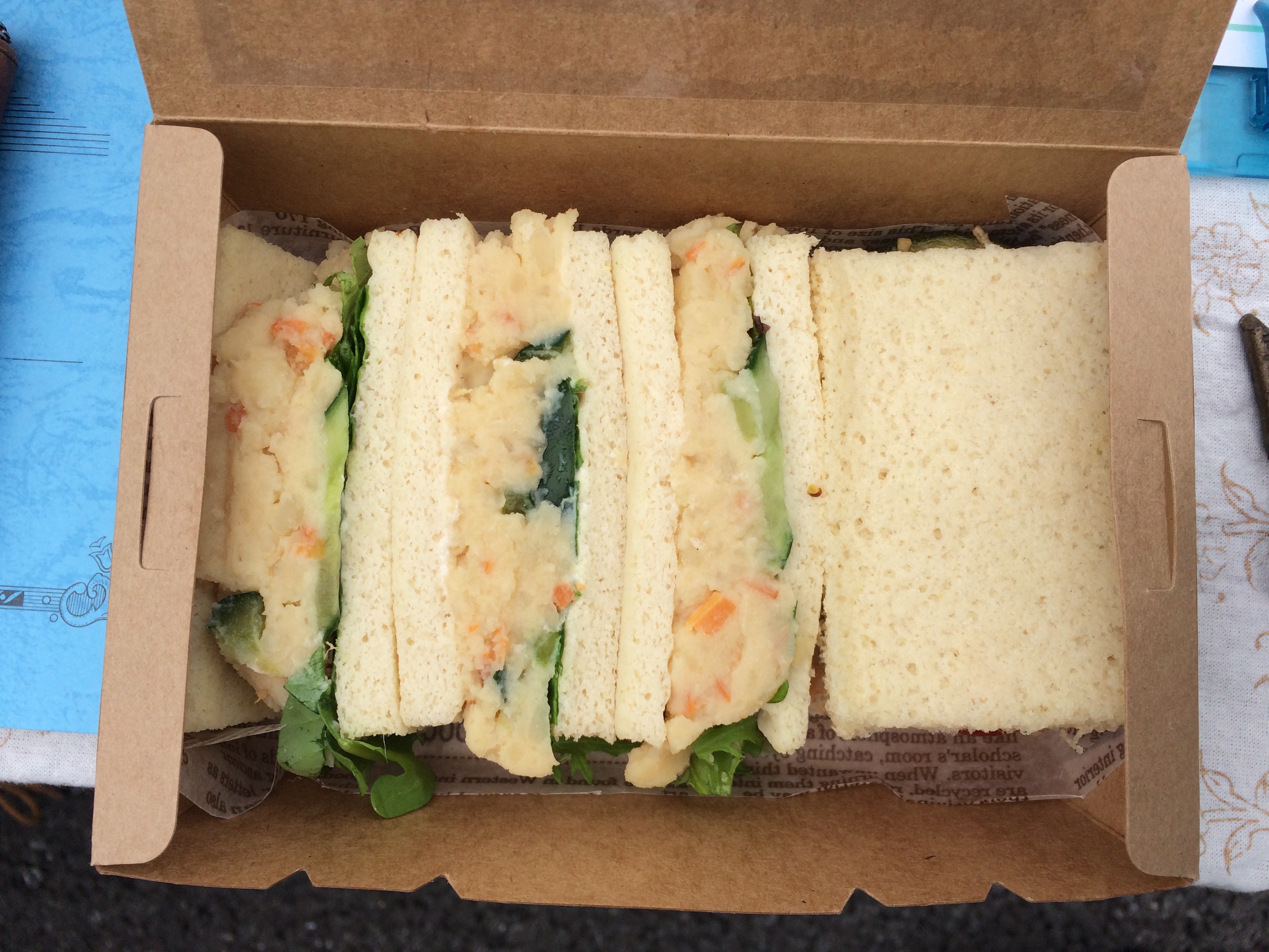 Osakaローベジ祭り2015summer サンドイッチ