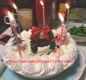 2014年12月24日ケーキ